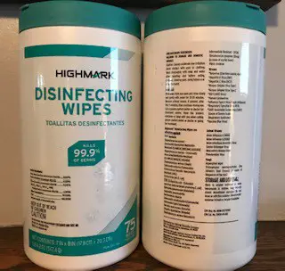 Highmark disinfecting wipes accenture consultants